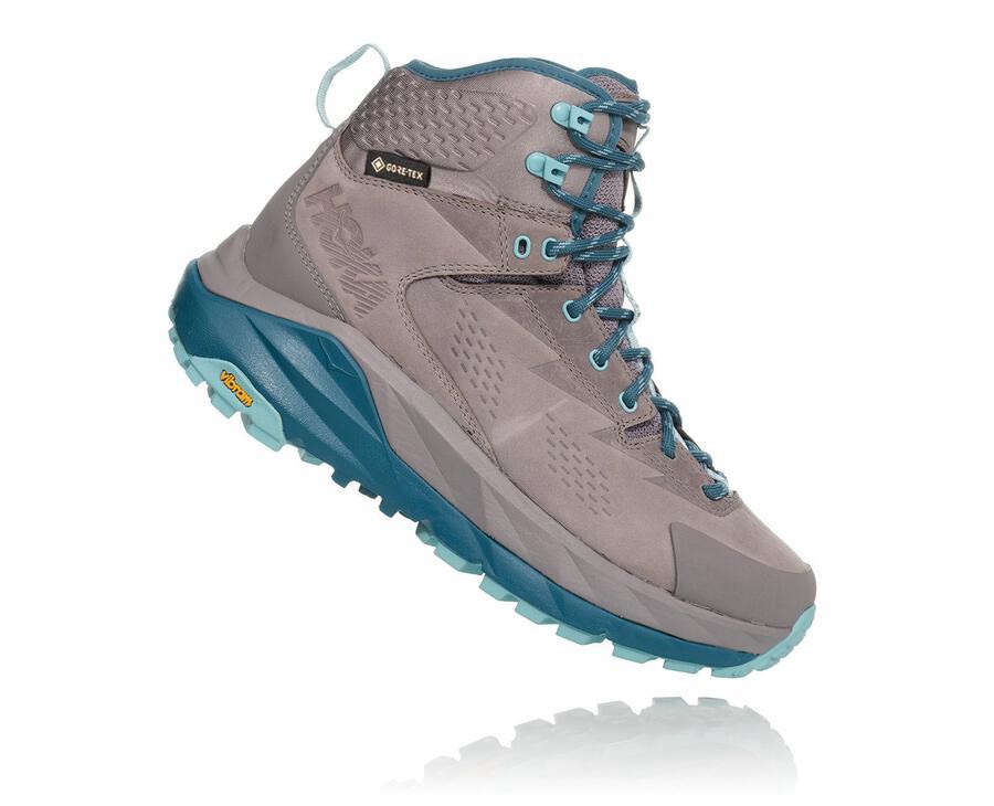 Hoka Australia One One Kaha GORE-TEX - Womens Hiking Boots Grey - NFTSA-0172